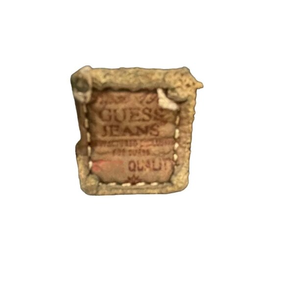 Guess Women's Stretch Denim Jeans Blue Size 28 Logo Pockets Zip Fly - Picture 5 of 10